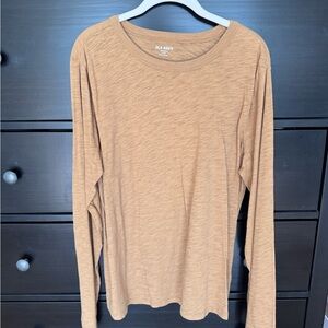 Old Navy Tan Long Sleeve Shirt